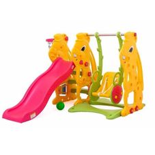 Gambar Labeille Bunny slide swing n grow activity – yellow