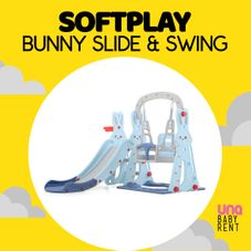 Gambar Softplay Bunny slide & swing