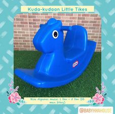 Gambar Little tikes Kuda-kudaan biru