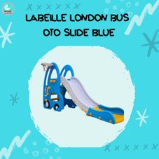 Gambar Labeille London bus oto slide blue