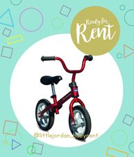 Gambar Chicco Red bullet balance bike