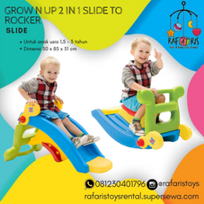 Gambar Grow n up 2 in 1 slide to rocker 