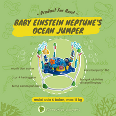 Gambar Baby einstein Neptune's ocean discovery activity jumper