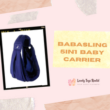 Gambar Babasling 5in1 baby carrier