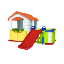 Gambar Tobebe Big happy playhouse with slide