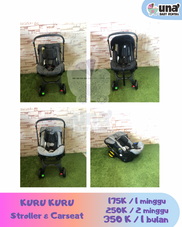 Gambar Kuru Kuru stroller carseat