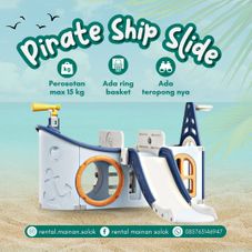 Gambar Happy play Pirate ship slide