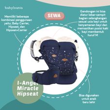 Gambar I-angel Miracle hipseat carrier