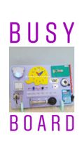 Gambar Beezy board Busy board single 30 x 45 cm