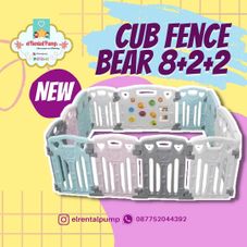 Gambar Baby cube  fence bear 8 + 2 + 2