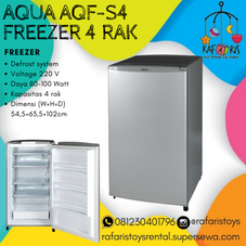 Gambar Aqua Freezer pintu samping 4 rak aqf-s4