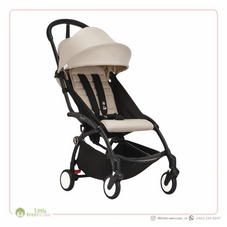 Gambar  Stokke - babyzen yoyo3 6+ black/white frame - beige