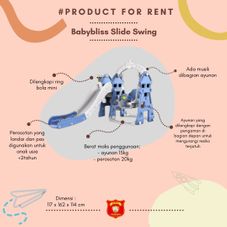 Gambar Baby bliss Rocket slide