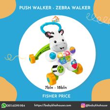 Gambar Fisher price Push walker zebra