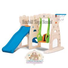 Gambar Grow n up Scramble and slide play centre