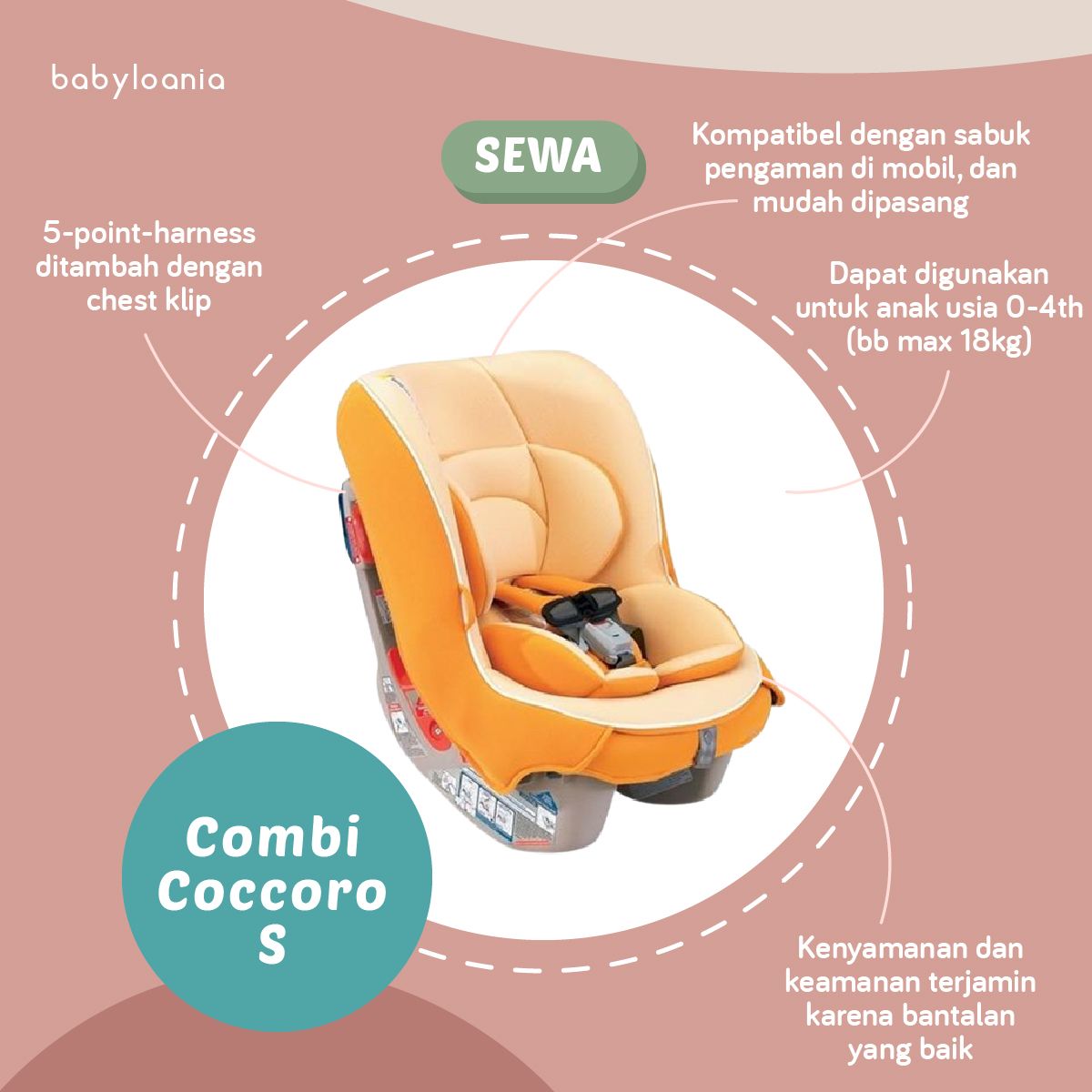 Combi coccoro outlet s car seat