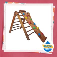 Gambar Pikler Triangle rainbow climbing small