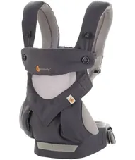 Gambar Ergo baby Ergo 360 carrier - cool air carbon grey