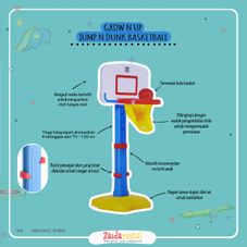 Gambar Grow n up Jump n dunk basketball