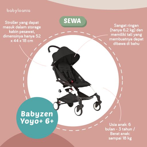 Sewa stroller store babyzen yoyo