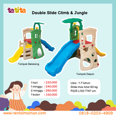 Gambar Grow n up Double slide climb n hide jungle