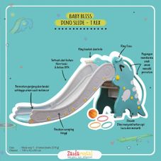 Gambar Baby bliss Dino trex slide