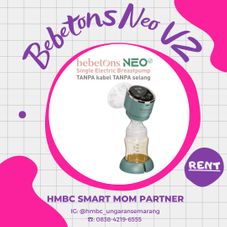 Gambar Bebetons Bebetons neo v2 breast pump portable