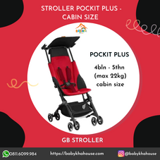 Gambar Gb pockit Stroller gb pockit plus red - 02