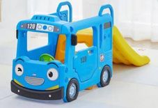 Gambar Yaya Tayo mini bus slide