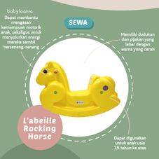 Gambar L'abeille Rocking horse (kc-008)