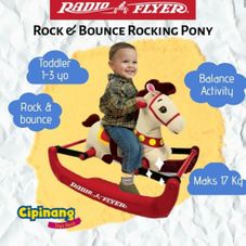 Gambar Radio flyer Rock & bounce rocking pony