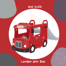 Gambar Yaya London bus with slide