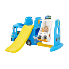 Gambar Yaya Tayo 4 in 1 bus slide swing