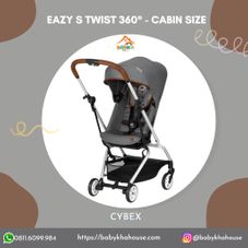 Gambar Cybex Stroller eazy s twist 360⁰ grey - non cabin size