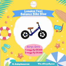 Gambar London taxi Balance bike