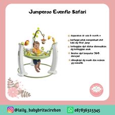 Gambar Cocolatte Jumperoo evenflo exersaucer safari