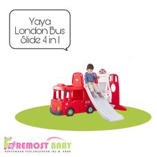 Gambar Yaya Yaya london bus 4 in 1 slide