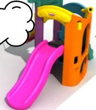 Gambar Haenim Slide double house colorfull