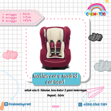 Gambar Mothercare Madrid carseat