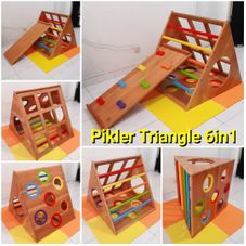 Gambar Innoukids Pikler triangle 6in1