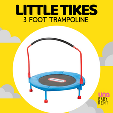 Gambar Little tikes 3 foot trampoline