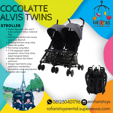 Gambar Cocolatte Stroller alvis twin