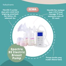 Gambar Spectra 9s electric breast pump