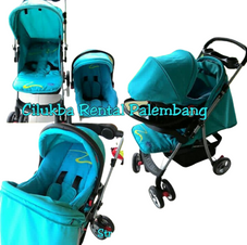 Gambar Labeille Stroller + carseat 