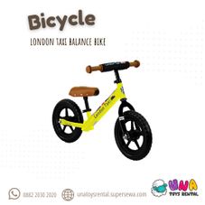 Gambar London taxi Balance bike london taxi