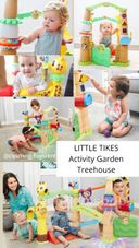 Gambar Little tikes  Activity garden treehouse