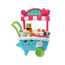Gambar Leapfrog Scoop & learn ice cream cart - mainan aktivitas anak