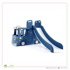 Gambar Happy play  Bus slide 2 in 1 - blue (tayo) 