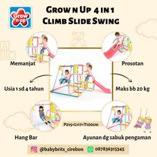 Gambar Grow n up Grow n up climb slide swing