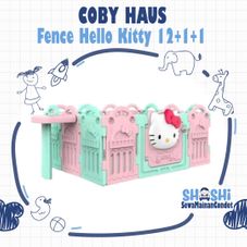 Gambar Coby haus Fence hello kitty 12+1+1